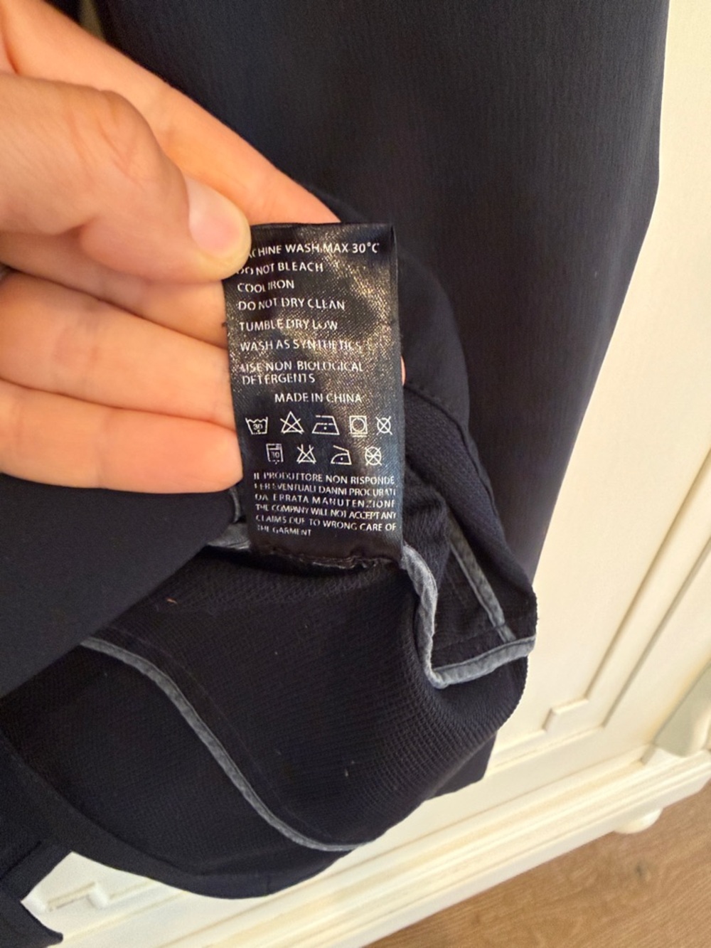 Navy Lightweight Riding Jacket - Picture 4 of 6